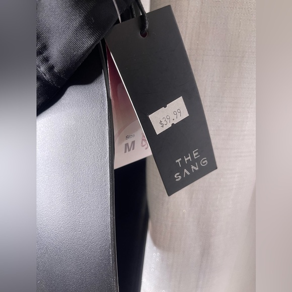 Self Multi-Colored Rhinestone Corset Top - Picture 2 of 4